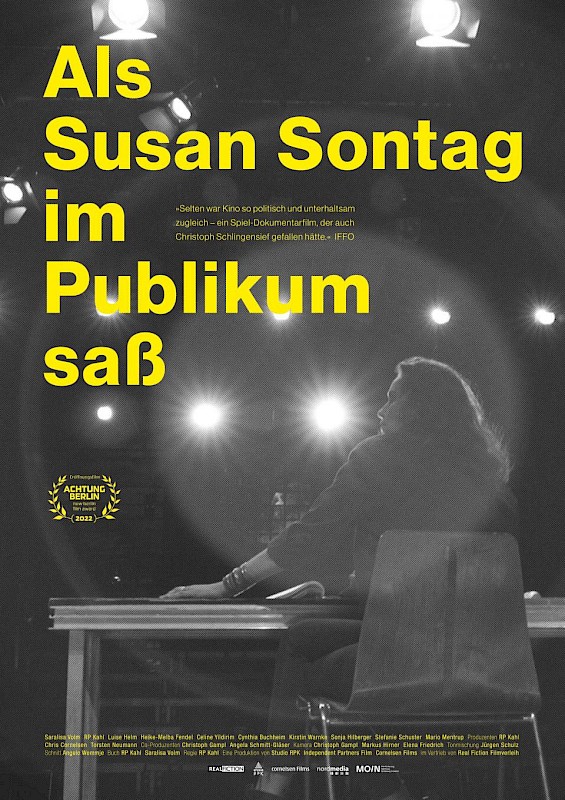ALS SUSAN SONTAG IM PUBLIKUM SASS