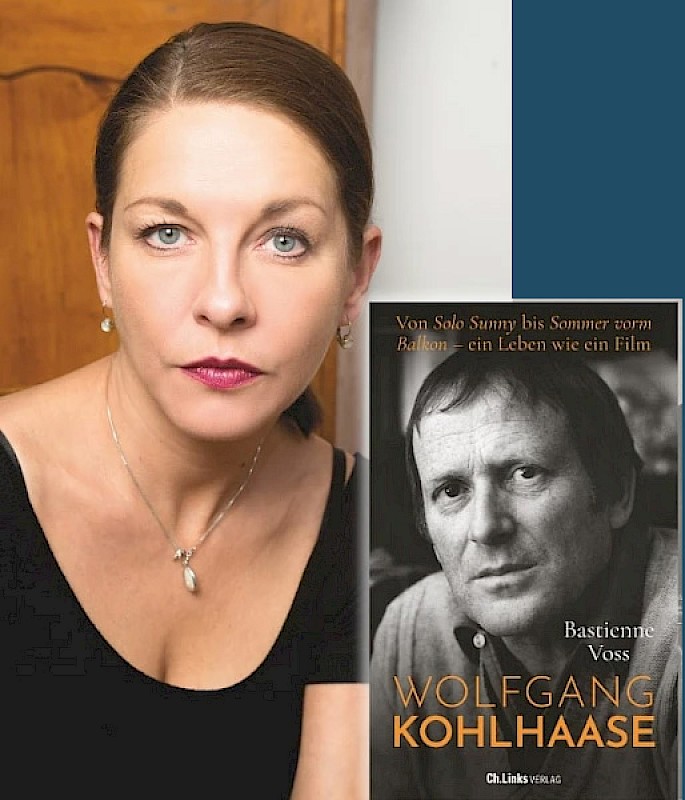 Bastienne Voss liest aus ihrem neuen Buch "Wolfgang Kohlhaase
danach SOMMER VORM BALKON